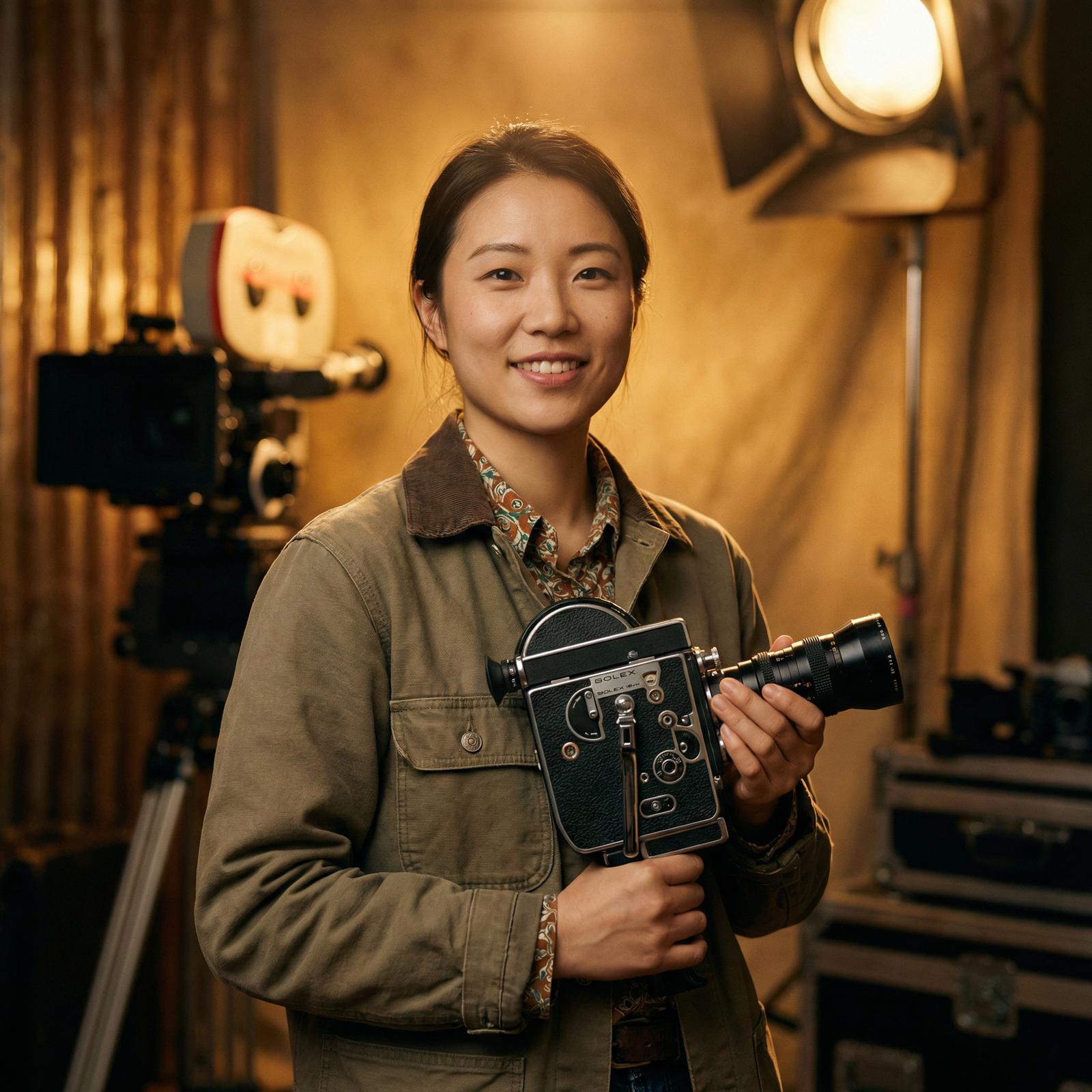 黄色仓库摄影师林雨桐